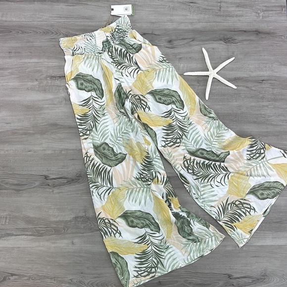 🔆RIP CURL🔆COATAL PLALM BEACH PANTS - Picture 2 of 11